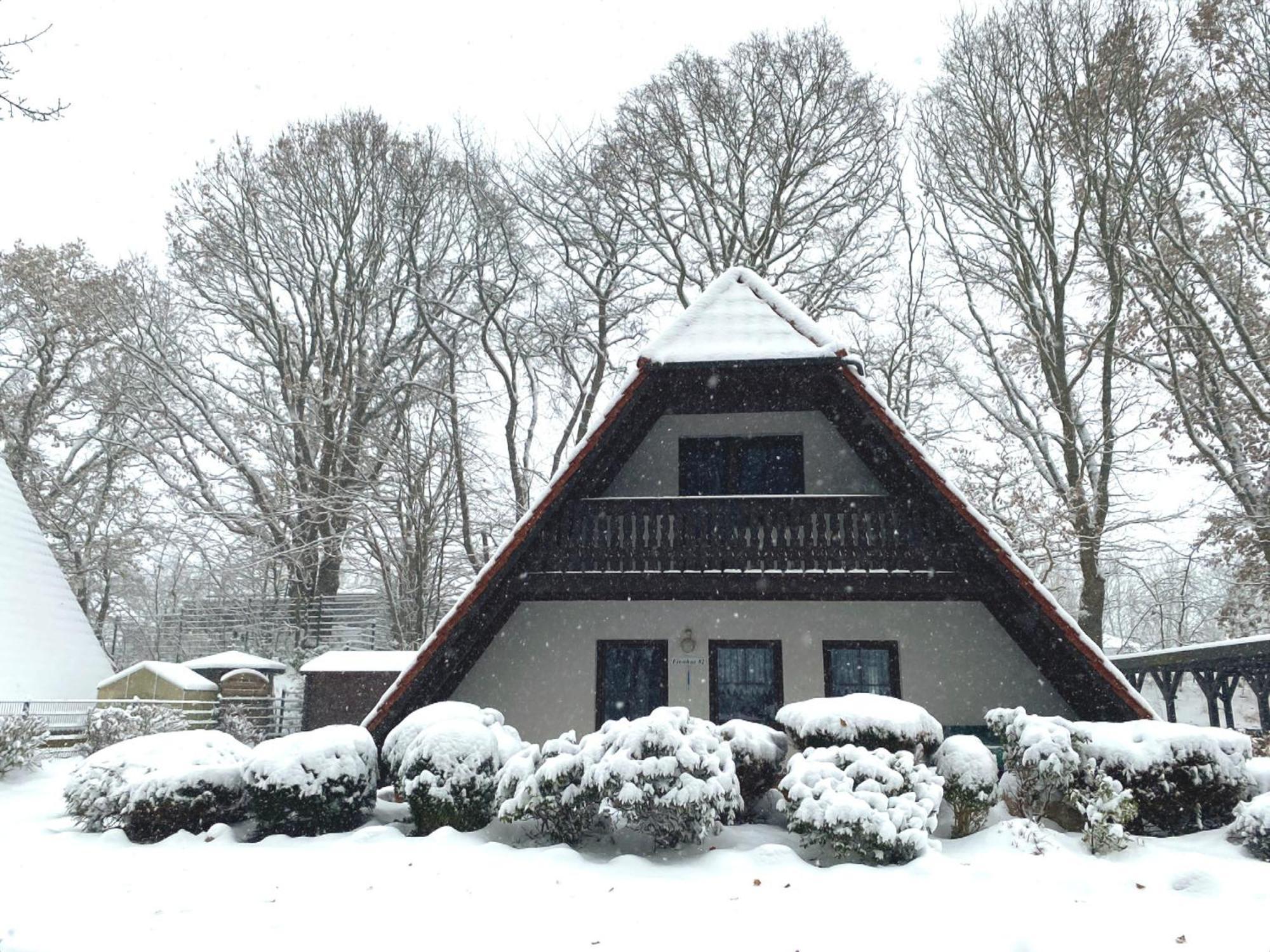 Finnhaeuser Am Vogelpark - Haus Luise Марлоу Экстерьер фото
